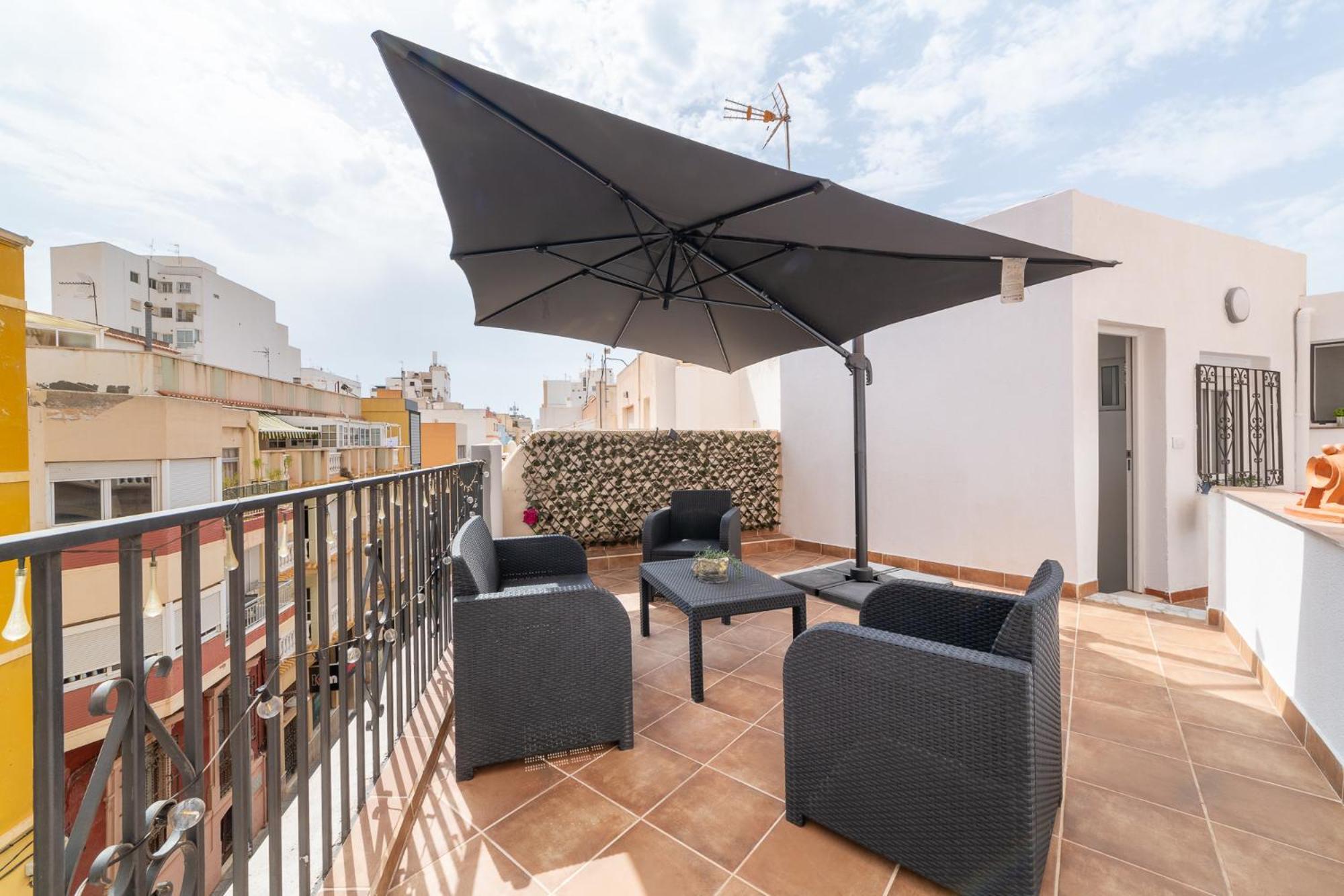 Casa Maruchi - Apartamento Almeria Ngoại thất bức ảnh